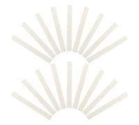 18 Pcs Recharges de Crayons en Stéatite Blanche, Marquage Portable | Traits Clairs, Résistantes à Chaleur, pour Métal, Verre et Carrelage, Atelier, Maintenance et Réparation