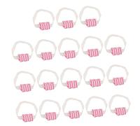 18 Pcs Sangle De Couche Épingle Nouveau-né Enfant En Âge En Changeant Fixation Doublures Seau Ceinture à Couches Élastique Ceinture Elastique Attache Couche Bébé Rose Coton