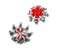 18 Pièces Crampons Golf Clé De Démontage Incluse - Compatible avec Callaway, New Balance, Bridgestone, Adidas, Footjoy, Adizero, Skechers - Compatible avec Tri-Lok Et Fast Twist(Ré)