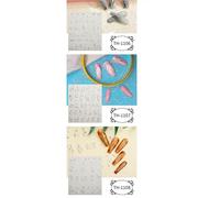 18 Pièces D'Autocollants D'Art D'Ongle, Accessoires Simples D'Ongle, Décorations De Fête, Cadeaux De Petite Amie.