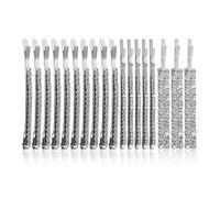 18 pièces de pinces à cheveux en strass, pinces à cheveux en cristal brillant, pinces à frange, pinces latérales de coiffure, pinces à cheveux pour filles, adaptées aux dames et aux filles