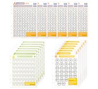 18 Pièces Défi d'Économie d'Argent, Enveloppes Classeur de Défis Traqueurs de Remplissage d'Argent à Long Terme Classeur de Budget Feuille de Revenu pour la Famille Enfants Cadeau