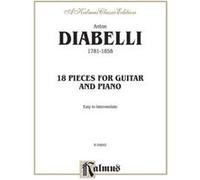 18 Pieces for Guitar and Piano by By composer Anton Diabelli