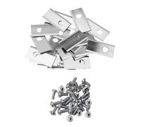 18 pièces lames de rechange en acier inoxydable tondeuse à gazon jeu de lames de coupe robot tondeuses à gazon remplacement pour Worx Landroid