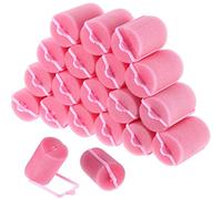 18 Pièces Rouleaux de Cheveux en Éponge 40 mm Bigoudis de Coiffure en Mousse Souple Bigoudis de Coiffure de Taille Large pour Femmes et Enfants (40 mm)