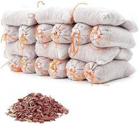 18 sachets de cèdre naturel pour placards et tiroirs - Antiparasitaire écologique et arôme frais - Fait main et durable