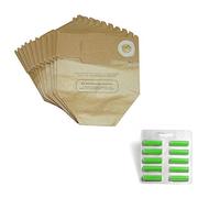 18 sacs et 30 parfums adaptables pour aspirateur Folletto Vorwerk Kobold Thermomix 130, 131
