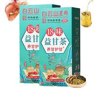18 Saveurs De Thé De Protection du Foie, Nourrissent Le Foie Et Protègent Le Foie, Thé Nourrissant Quotidien du Foie, Thé De Foie Nourrissant Chinois pour Toutes Les Personnes (2 Boîtes)