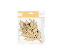 18 Silhouettes - Slow Life - Feuilles - Bois