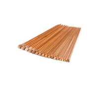 18 tailles 36cm Aiguilles à tricoter en bambou Taille unique 2.0-10.0mm A9U5