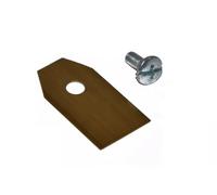 18 x 3,5 cm pour Couteau en Titane pour McCulloch: pour Rob R600, R1000 / pour FLYMO 1200R Robotic pièces de Jardin