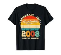 18 Year Old Legend Epic Since 2008 - Awesome 18th Birthday T-Shirt
