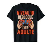 18 Years Birthday Boy Gamer Vêtements - Funny 18th Birthday T-Shirt