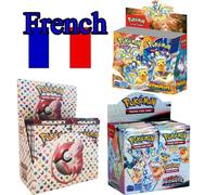 180/360 pièces/ensemble Cartes Pokémon françaises Surging Sparks SCARLET VIOLET 151 Prismatic Evolutions Cartes de booster Pokémon 1box