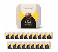 180 Coffee Balls Espresso - Boules de café haut de gamme 100% compostable - Spécialement conçues pour l'utilisation de la machine à café CoffeB by Café Royal