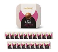 180 Coffee Balls Lungo Forte - Boules de café haut de gamme 100% compostable - Spécialement conçues pour l'utilisation de la machine à café CoffeB by Café Royal