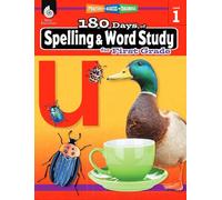 180 Days(tm) Spelling and Word Study for First Grade: Practice, Assess, Diagnose