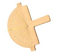 180-Degree Woodworking Protractor - Carpentry Measuring Angle Tool, High Precision Protractor with -Etched Scales, Adjustable Metal Angle Gauge, Heavy Duty Locking, Layout Tool for Home