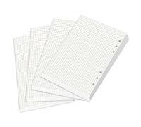 180 Feuilles/360 Pages Feuille A5, Recharge Agenda A5, Recharge Papier en Ligné 6 Trous, pour agendas, carnets, agendas, réunions, Cahier de Voyage