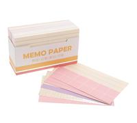 180 Feuilles Fiches de Révision Colorées en Papier | Lecture Rapide, Idées à Saisir, Listes de Tâches, Usage Bureau, Enseignants et Apprentissage