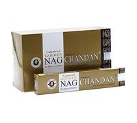 180 gms Box of GOLDEN NAG CHANDAN Masala Agarbathi Incense Sticks - in stock and shipped by Busy Bits by Golden Nag