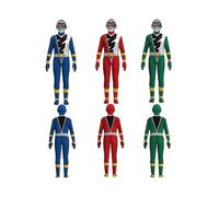 (180,Green)Power Rangers Dino Fury Cosplay Costume For Children Tri-color Optional Jumpsuit