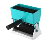 180 ML/320 ML Portable Applicateur de Colle à Rouleau, Encolleuse Manuelle avec Seau de Peinture, Applicateur de Colle à Bois | épandeur de Colle pour Fabrication de Meubles (6in)