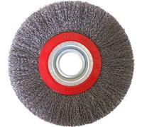 180 mm Brosse à disque en fil d'acier Brosse métallique