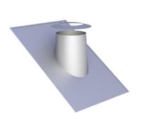 Ø 180 mm Conduit de toit Jeremias DW Vision avec bord d'attaque et collier d'étanchéité 26°- 35° Matt