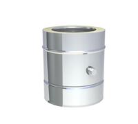 Ø 180 mm Jeremias DW FU Elément de mesure 250 mm avec prise de courant et bouchon à vis Brillant