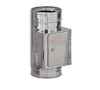 Ø 180 mm Schiedel ICS Raccord trappe de visite angulaire avec blocage de condensat