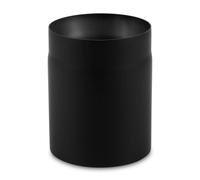 Ø 180 mm Tube droit 25 cm Noir