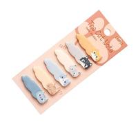 180 pièces dessin animé chaton Note adhésive inscriptible marqueur de Page 15x45mm onglets de Page signets pour cahier planificateur dossier adhésif autocollant