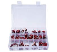 180 pièces Kit Assortiment de condensateurs à film polypropylène CBB 10nf / 0,01 uf / 400 v-68 nf / 0,0068 uf / 630 v, Capacitance