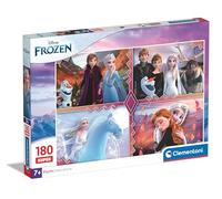 Clementoni Puzzle Disney Frozen 2 180 Pièces - Supercolor, Puzzle pour Enfants, Disney, Fabriqué en Italie, 29786