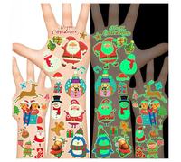 180+ Pièces Tatouage Enfant Decoration Noel, Tatouage Ephemere Gadgets Cadeau Noel Gommettes Enfants Garcon Fille Jouet Enfants 3 4 5-12 Ans Stickers Petits Cadeaux de Noël Christmas Decorations