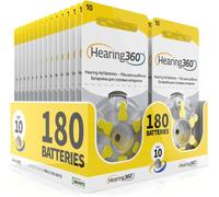 180 Piles Modèle 10 Jaune (Pr70) \U2013 30 Paquets De 6 Piles Pour Appareils Acoustiques 1,45 V \U2013 Piles Acoustiques Rayovac Varta Extra[Z869]