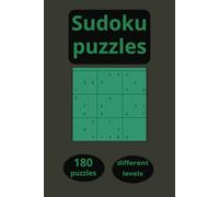 180 Sudoku Puzzles: Easy to Hard Challenges for Seniors, Teens, and Adult Players