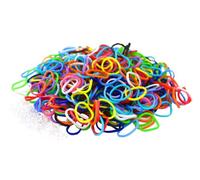 1800 Loom Bands & 75 clips - Rainbow Colours - Colourful Assortment