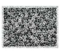 1800 pcs (20g) Preciosa Ornela Seed Beads 10/0 (2.3mm-0.8mm hole), Rocailles for embroidery, bracelets, DIY and other craft, transparent colorless crystal 00050
