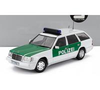 1800366 - MERCEDES BENZ E-CLASS (S124) T-MODEL SW 1995 POLIZEI au 1/18 Triple9