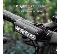 1800LM 3 Led vtt vélo lumières 2000MAH Rechargeable vélo lumière lampe de poche en plein air cyclisme vélo accessoires pour Scooter électrique new style 1800LM