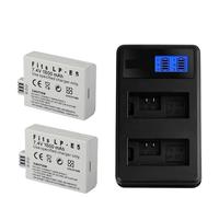 1800mAh LP-E5 LP E5 LPE5 1000D, 500D, 450D, Baiser X3, X2, F(2Pcs-1800mah)