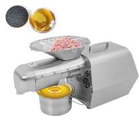 1800W Presse À Huile Intelligente En Acier Inoxydable, Presse À Huile Automatique Froide/Chaude Avec Contrôle De Température, Pressoir Pour Arachides, Noix, Sésame(Pas D'olive)