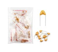 180500Pcs Monolithic Capacitor Multilayer Ceramic Capacitors Assorted Kit 0.47UF 1UF 0.01UF 10UF 0.33UF 0.22UF 2.2UF 0.033UF NWPNLXEA(180Pcs)