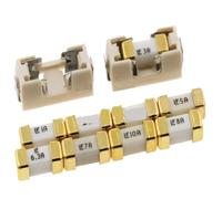 1808 125V 0451 Fusible à soufflage rapide 0,5A 0,75A 1A 2A 3A 4A 5A 6,3A 8A 10A 12A 15A 500MA 0451 Fusible ultra-rapide 0451010.MRL(1808 4A,10pcs)