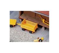 180991 Wagon-quai H0, orange, 2 pcs modèle fini