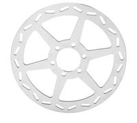 180mm Cycling Disc Brake Rotor | 6 - Bolt Steel Rotor for Mountain Cycling/Road Cycling/BMX | 2.5mm Thickness Enhanced Braking & Heat Dissipation