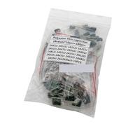 180PCS=18value*10PCS Polyester film capacitor Assorted Kit contains 2A104J 2A332J 2A472J 2A103J 2A333J 2A473J 2A563J 2A223J NWPNLXEA