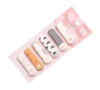 180pcs Cartoon Chaton Adhésif Note De Page Écrivable 15x45 Mm